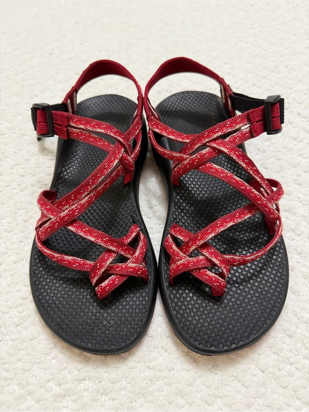 Chaco ZX/2 Red Classic Outdoor Sandals Hiking Summer Women’s Size 9